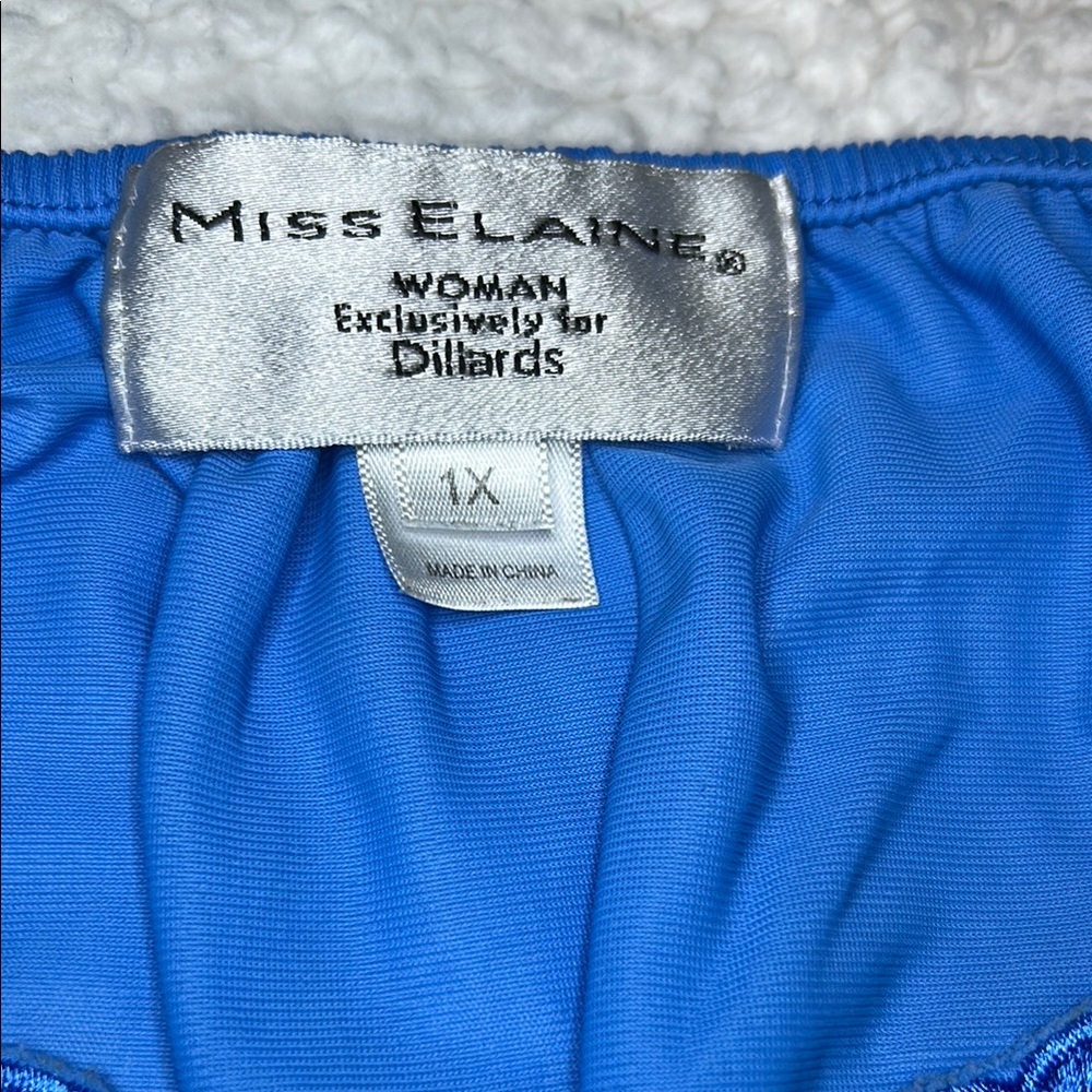 Miss Elaine Blue Women's Night Gown💙